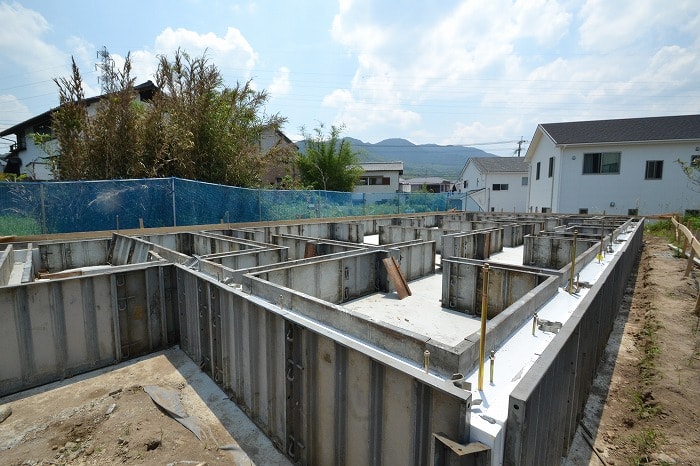 「福岡市早良区梅林02」注文住宅現場リポート③【基礎工事】【立ち上がりコン】