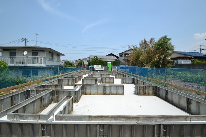 「福岡市早良区梅林02」注文住宅現場リポート③【基礎工事】【立ち上がりコン】