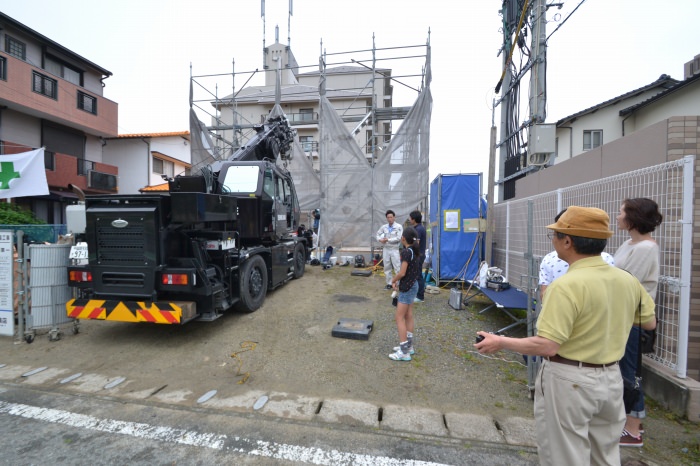 福岡市早良区小田部01　注文住宅建築現場リポート⑤　～上棟式～