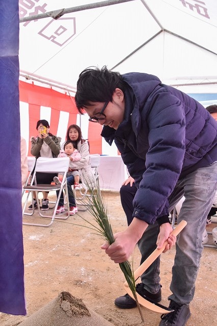 福岡県古賀市04　注文住宅建築現場リポート①　～地鎮祭～