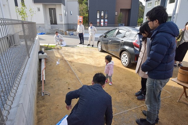 福岡県古賀市04　注文住宅建築現場リポート①　～地鎮祭～