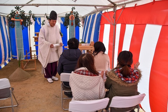 福岡県古賀市04　注文住宅建築現場リポート①　～地鎮祭～