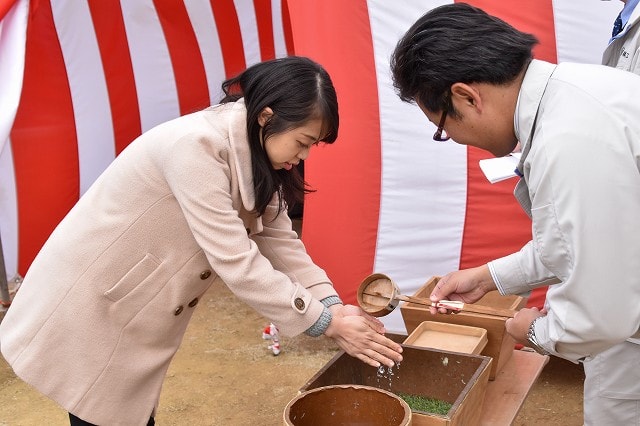 「古賀市04」注文住宅現場リポート①【地鎮祭】