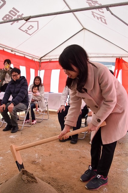 福岡県古賀市04　注文住宅建築現場リポート①　～地鎮祭～