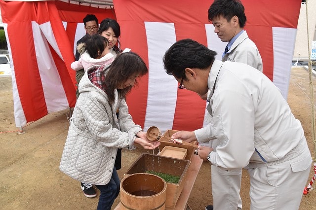 福岡県古賀市04　注文住宅建築現場リポート①　～地鎮祭～