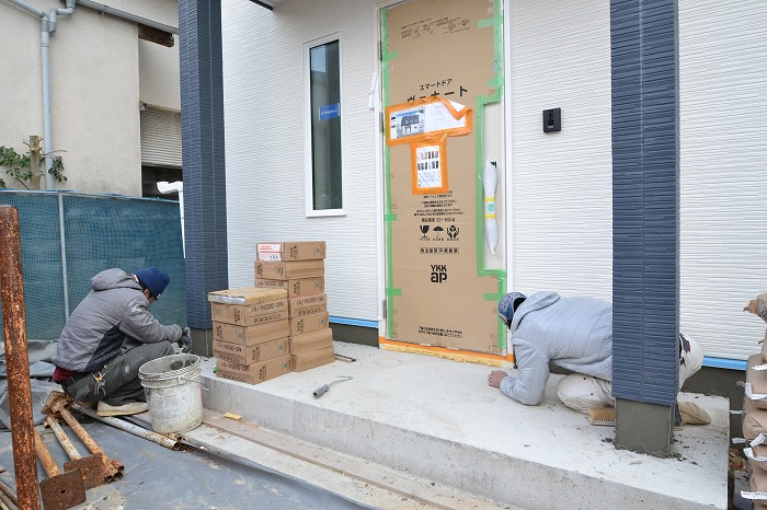 福岡市早良区02　注文住宅建築現場リポート⑫