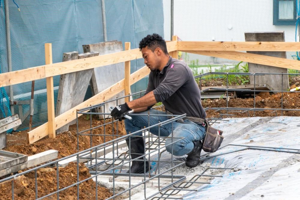 福岡県糟屋郡久山町01　注文住宅建築現場リポート④　～基礎工事・配筋～