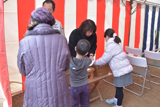 福岡市南区的場02　注文住宅建築現場リポート①　～地鎮祭～