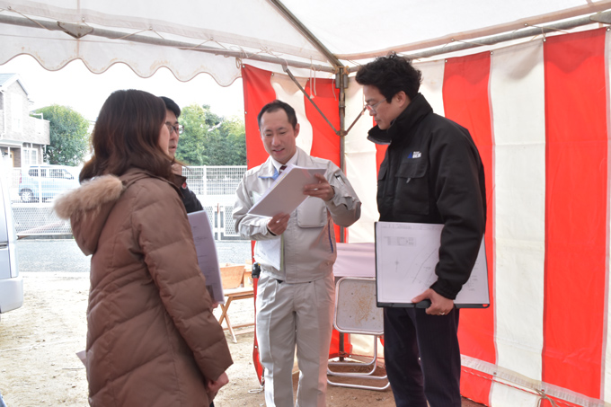 「福岡市南区的場02」注文住宅現場リポート①【地鎮祭】