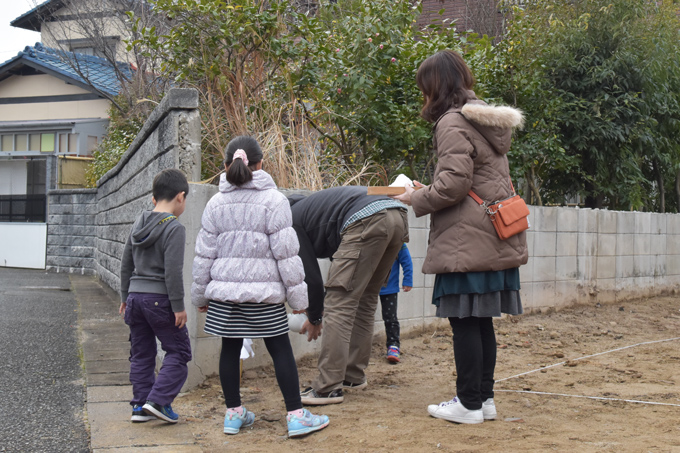 福岡市南区的場02　注文住宅建築現場リポート①　～地鎮祭～