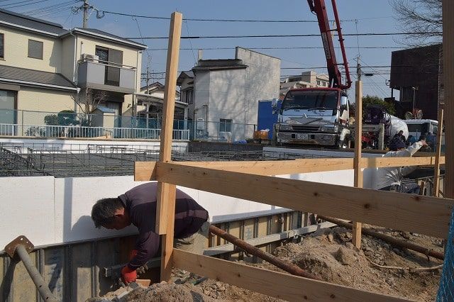 「福岡市南区15」注文住宅現場リポート③【基礎工事】【土間コン】