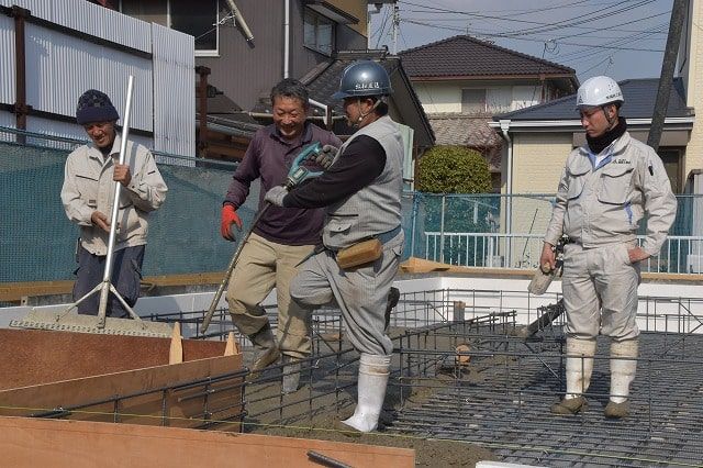「福岡市南区15」注文住宅現場リポート③【基礎工事】【土間コン】
