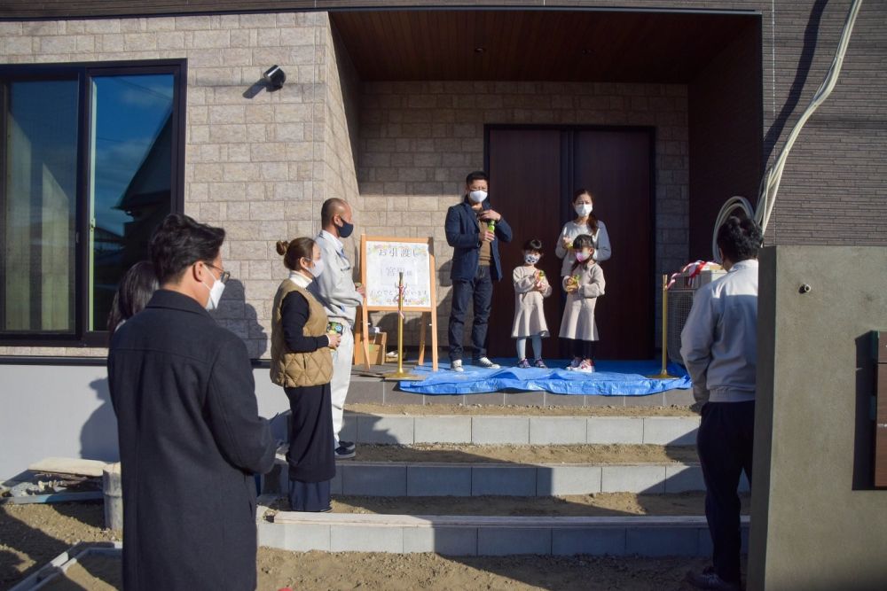 「福岡市早良区小田部02」注文住宅現場リポート⑨【お引き渡し式】