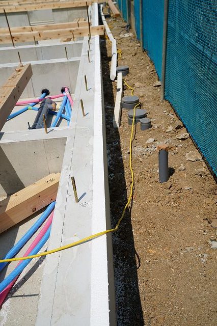 「福岡市早良区曙01」注文住宅現場リポート③【木工事】【土台敷き】