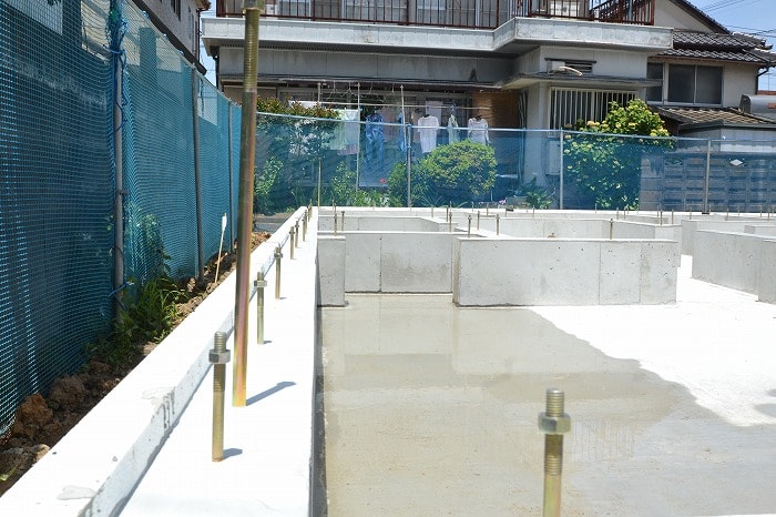 「宗像市田熊01」注文住宅現場リポート③【基礎工事】【立ち上がりコン】