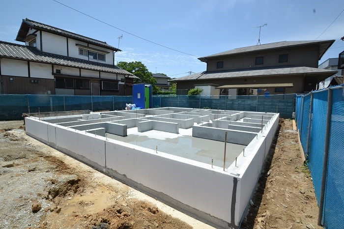 「宗像市田熊01」注文住宅現場リポート③【基礎工事】【立ち上がりコン】