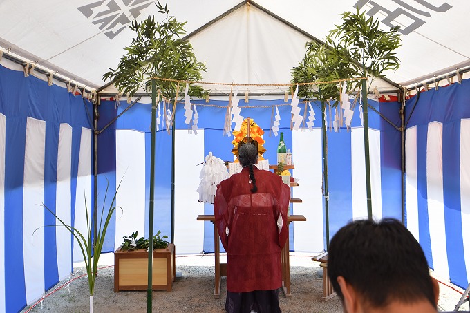 「宗像市02」注文住宅現場リポート①【地鎮祭】
