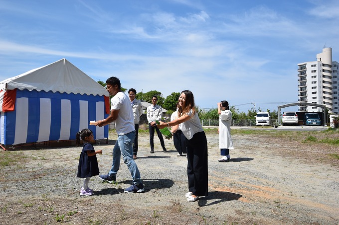 福岡県宗像市02　注文住宅建築現場リポート①　～地鎮祭～