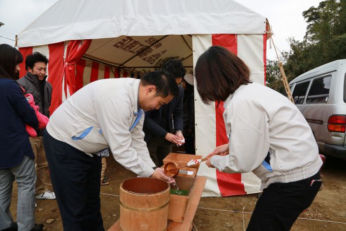 福岡市西区飯盛01　注文住宅建築現場リポート①　～地鎮祭～