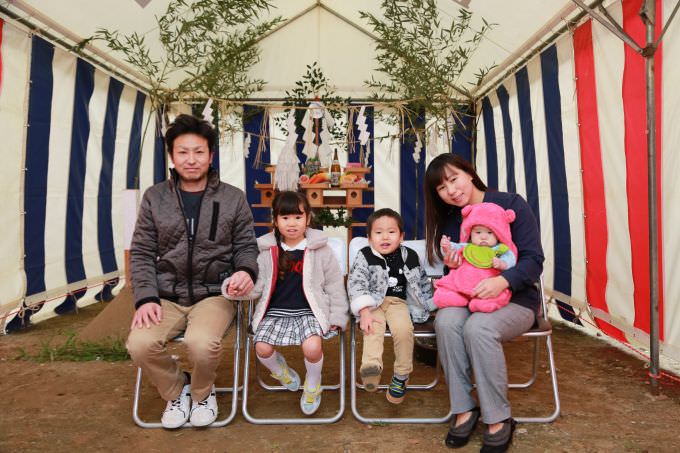 福岡市西区飯盛01　注文住宅建築現場リポート①　～地鎮祭～