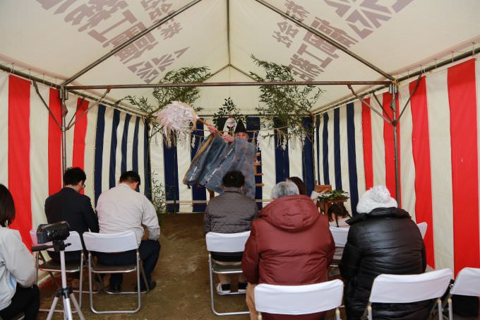「福岡市西区飯盛01」注文住宅現場リポート①【地鎮祭】