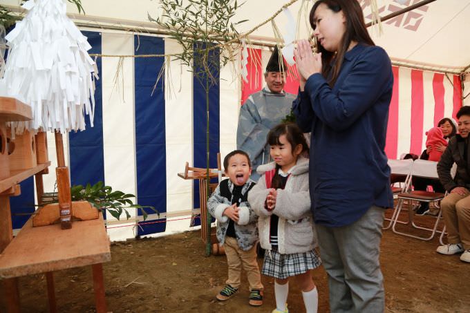 福岡市西区飯盛01　注文住宅建築現場リポート①　～地鎮祭～