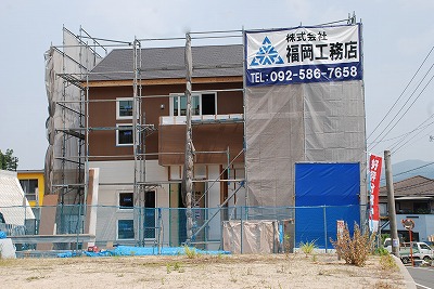 福岡県糟屋郡篠栗町01　注文住宅建築現場リポート⑪