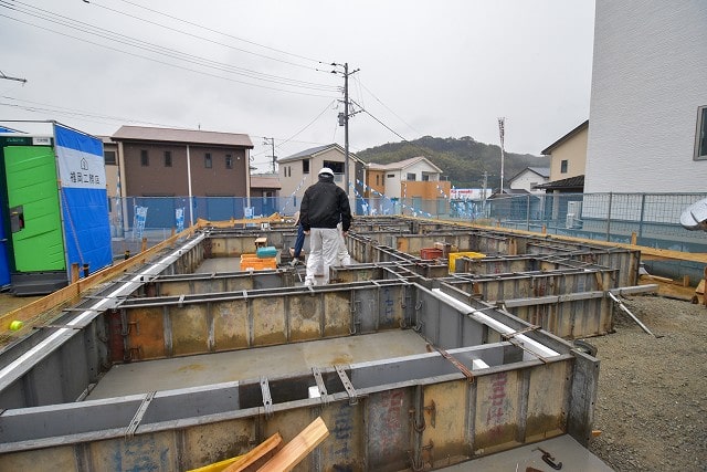 「古賀市04」注文住宅現場リポート③【基礎工事】【立ち上がりコン】