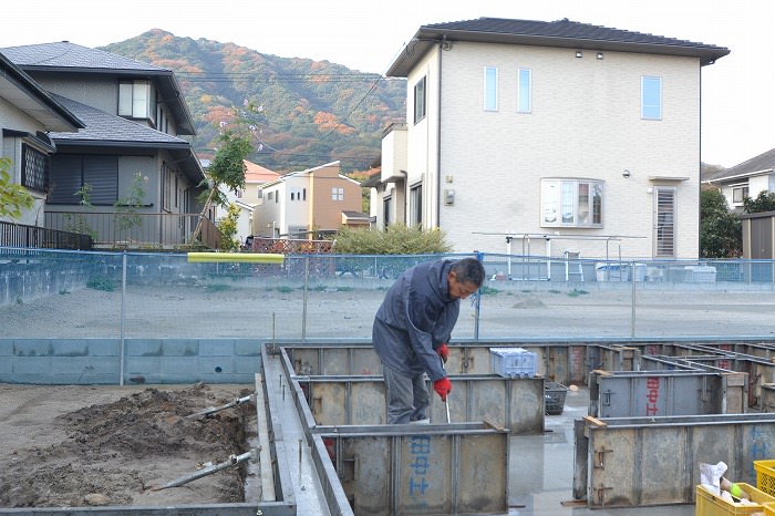 福岡市城南区南片江03　注文住宅建築現場リポート③