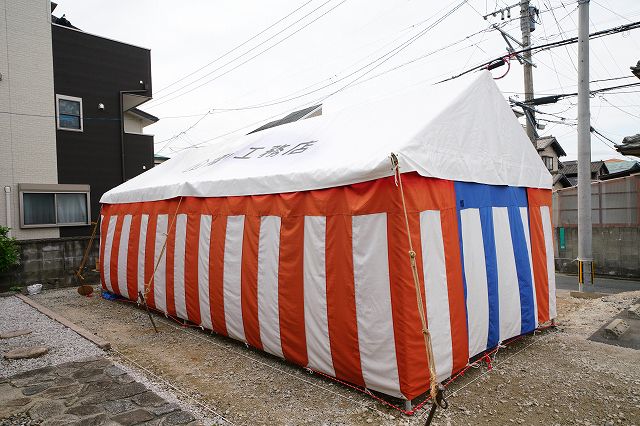 福岡市西区03　注文住宅建築現場リポート①　～地鎮祭～