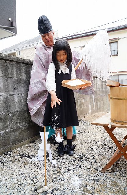 福岡市西区03　注文住宅建築現場リポート①　～地鎮祭～