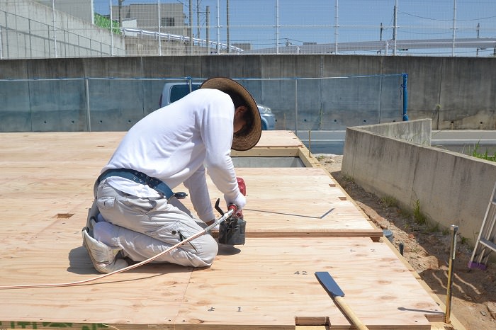 福岡市南区花畑02　注文住宅建築現場リポート⑤