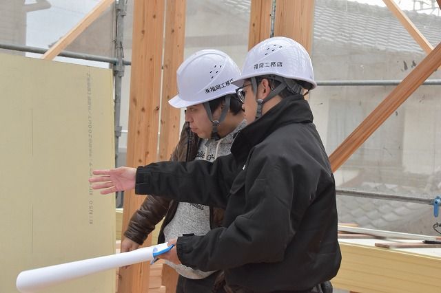 福岡市南区14　注文住宅建築現場リポート⑤　～上棟式～