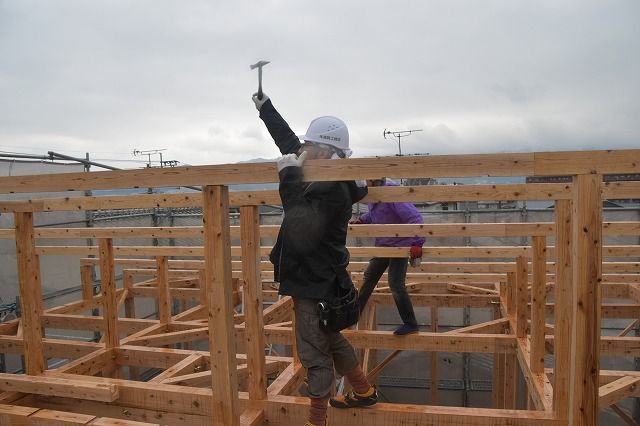 「福岡市南区14」注文住宅現場リポート⑤【上棟式】