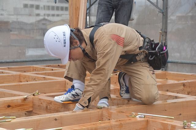 福岡市南区14　注文住宅建築現場リポート⑤　～上棟式～