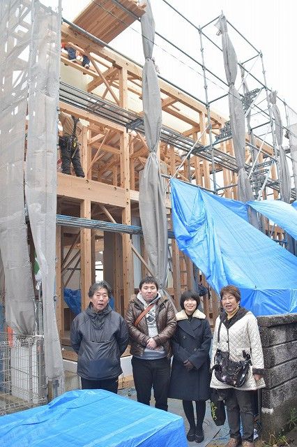 福岡市南区14　注文住宅建築現場リポート⑤　～上棟式～