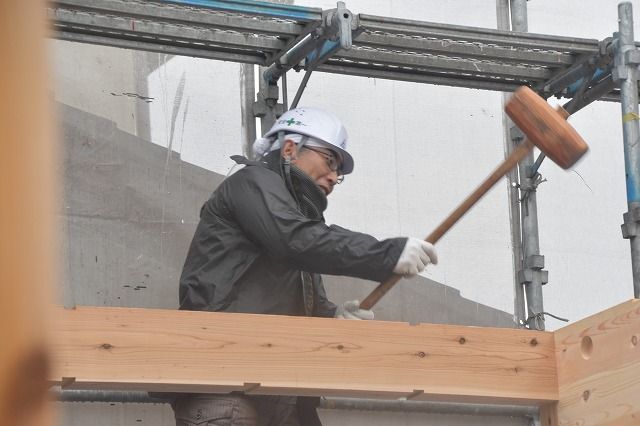 「福岡市南区14」注文住宅現場リポート⑤【上棟式】