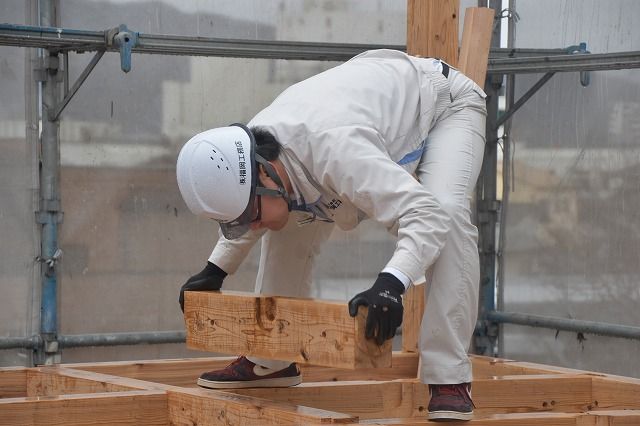 「福岡市南区14」注文住宅現場リポート⑤【上棟式】
