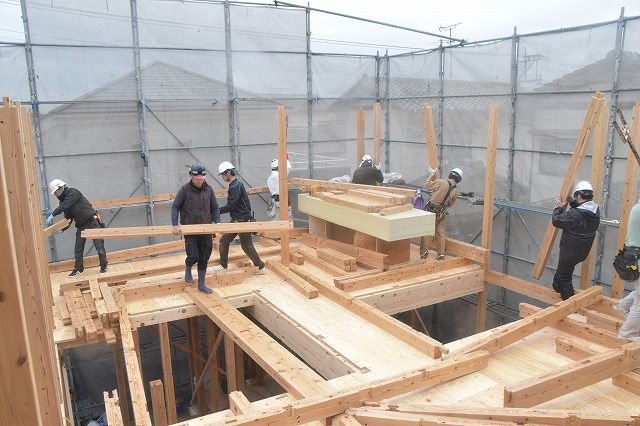 「福岡市南区14」注文住宅現場リポート⑤【上棟式】