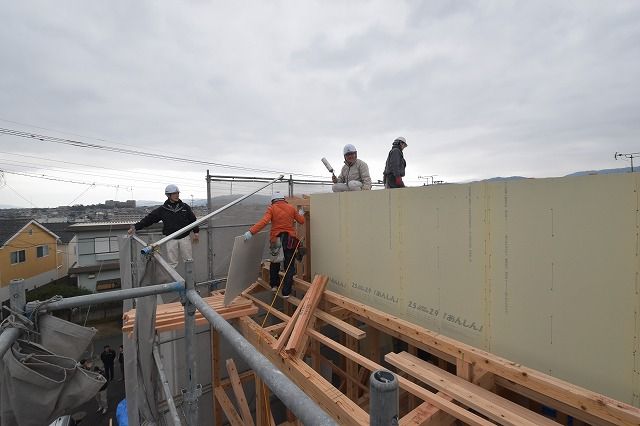 「福岡市南区14」注文住宅現場リポート⑤【上棟式】