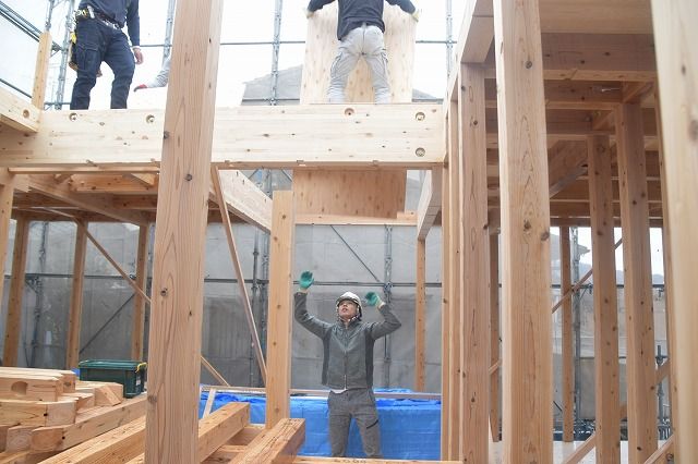 「福岡市南区14」注文住宅現場リポート⑤【上棟式】