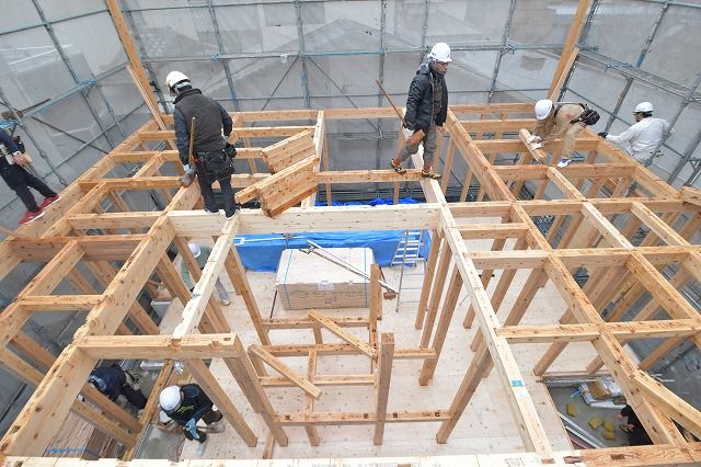 「福岡市南区14」注文住宅現場リポート⑤【上棟式】