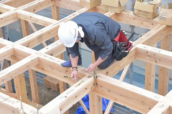 「太宰府市青葉台01」注文住宅現場リポート⑥【上棟式】