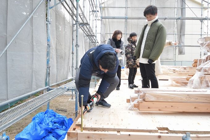 「太宰府市青葉台01」注文住宅現場リポート⑥【上棟式】