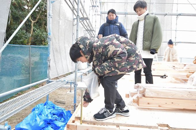 「太宰府市青葉台01」注文住宅現場リポート⑥【上棟式】