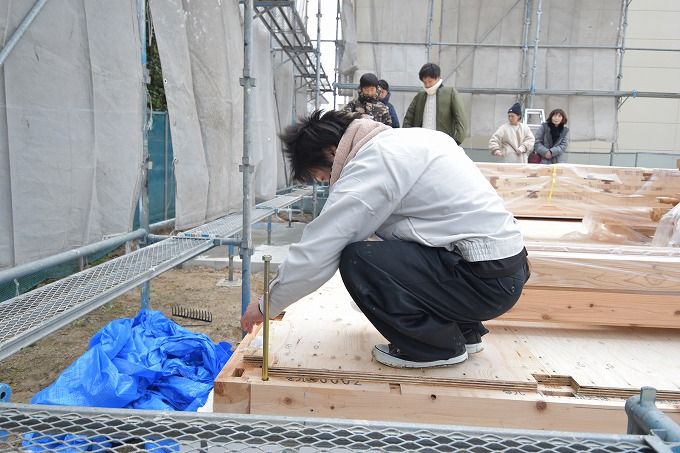 「太宰府市青葉台01」注文住宅現場リポート⑥【上棟式】