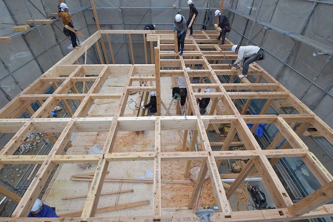 「太宰府市青葉台01」注文住宅現場リポート⑥【上棟式】