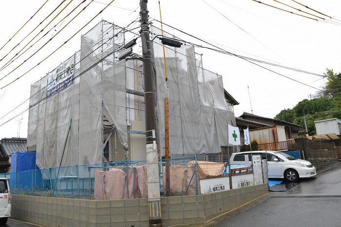 福岡県糟屋郡宇美町01　注文住宅建築現場リポート⑧