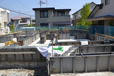 福岡市早良区梅林01　注文住宅建築現場リポート③