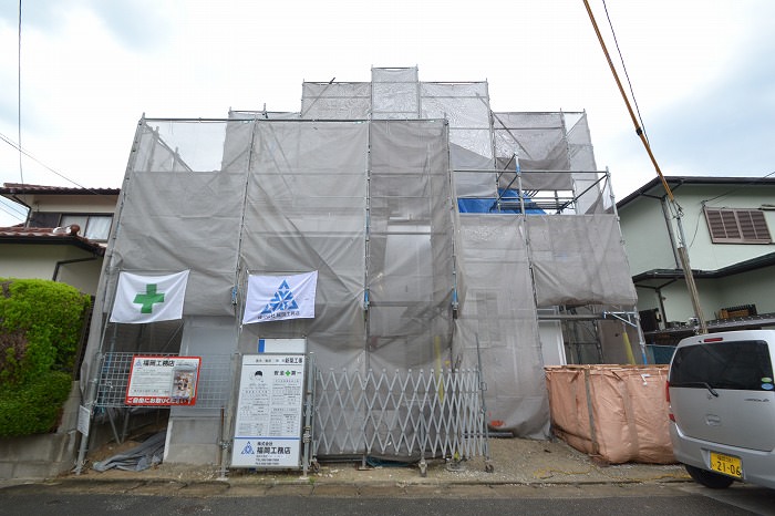 福岡市早良区01　注文住宅建築現場リポート⑧